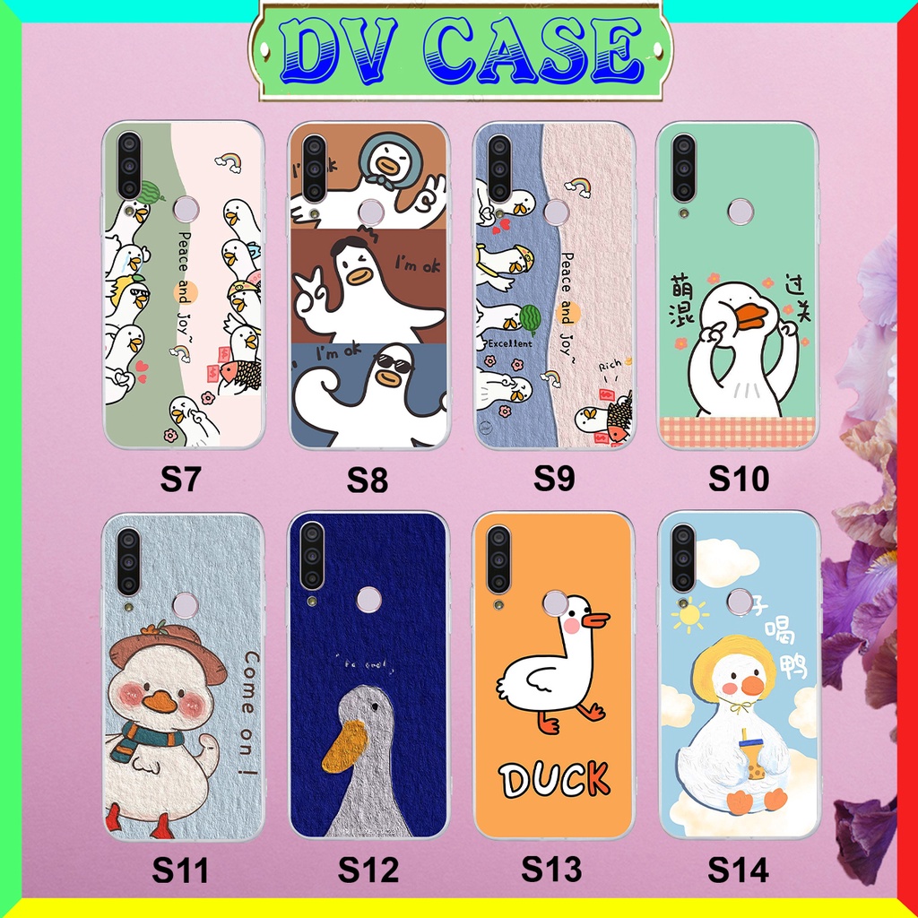Ốp Lưng Vsmart joy 3 - Vsmart Joy 1 - 1 Plus - Vsmart Joy 2 plus in hình vịt siêu cute đáng yêu