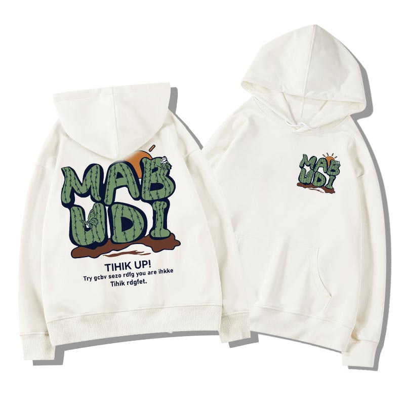 Áo hoodie SELVZE vải cotton cỡ lớn in hình thời trang chất lượng cao cho nữ
