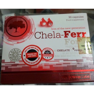 Sắt hữu cơ Chela-ferr forte