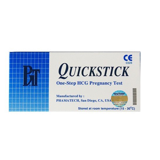 🌟[Chính Hãng] Que thử thai Quickstick - Pregnancy test - HCG