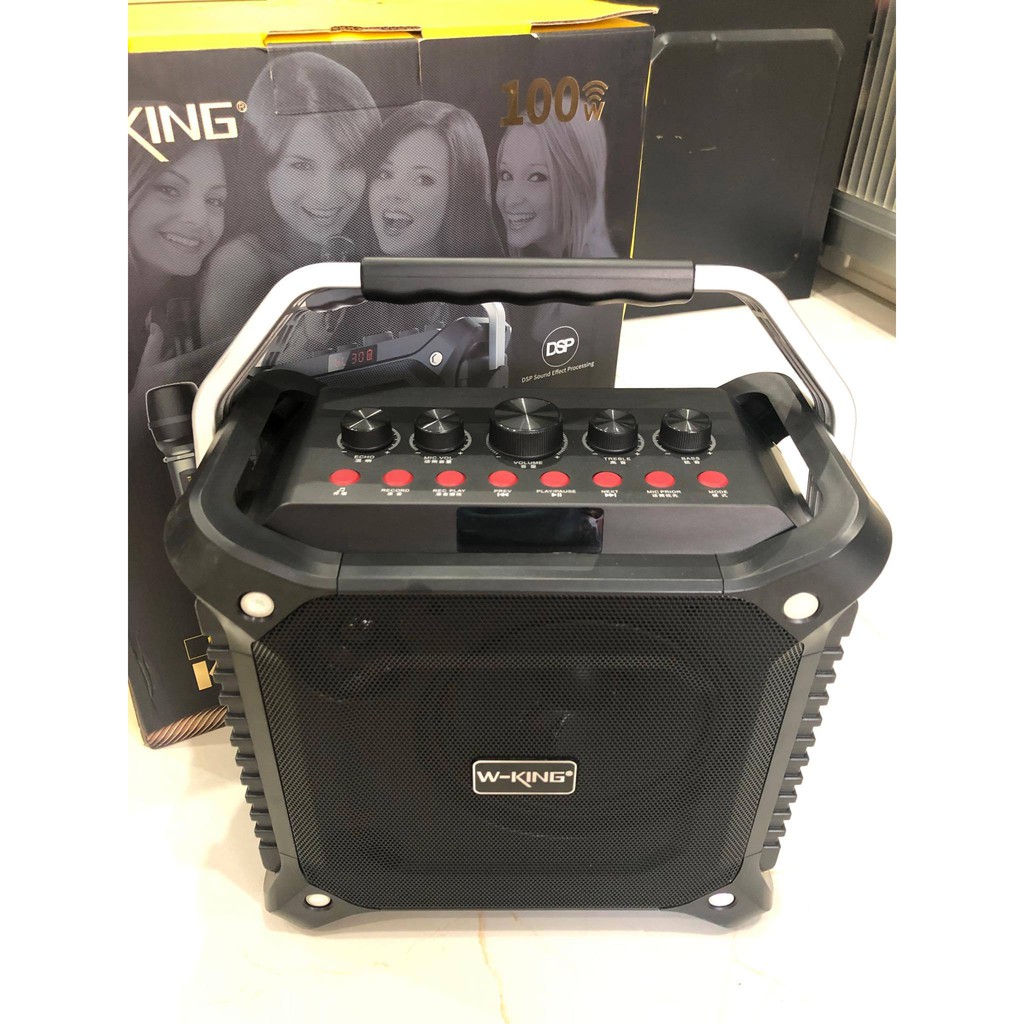 Loa di động Karaoke W-King K3H 100W có mic