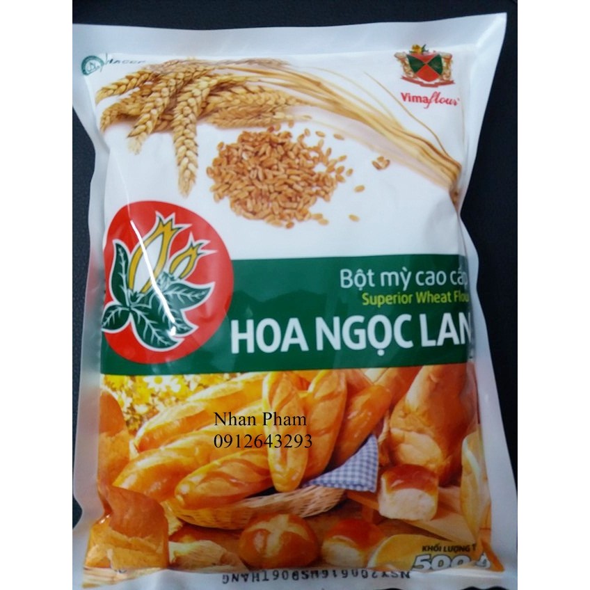 Bột mỳ hoa ngoc lan 500gr