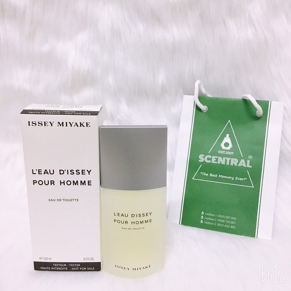 Nước hoa nam L'eau d'issey Pour Homme của hãng ISSEY MIYAKE Tester 120/125ml