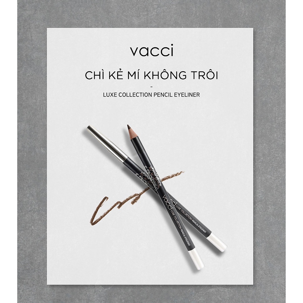 CHÌ MÀY CAO CẤP KHÔNG LEM VACCI - EYEBROW PENCIL