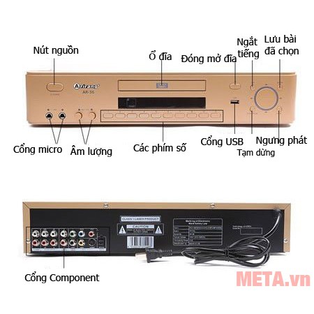 ĐẦU DVD ARIRANG AR-36