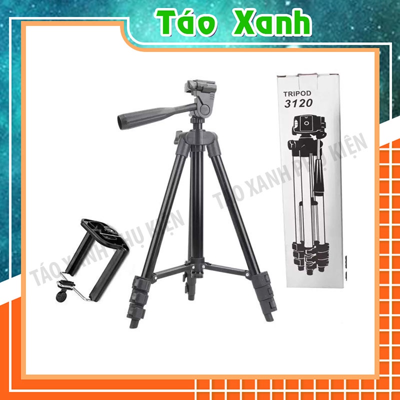 Giá Đỡ Điện Thoại Tripod 3120, GẬY LIVESTREAM 3 CHÂN