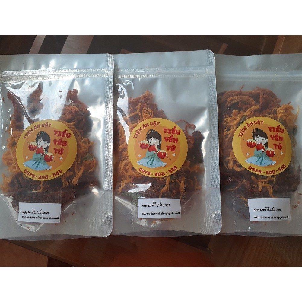 Khô heo, khô lợn ngập bơ tỏi  100gr Loại 1 mềm ngon, đồ ăn vặt Hà Nội | BigBuy360 - bigbuy360.vn