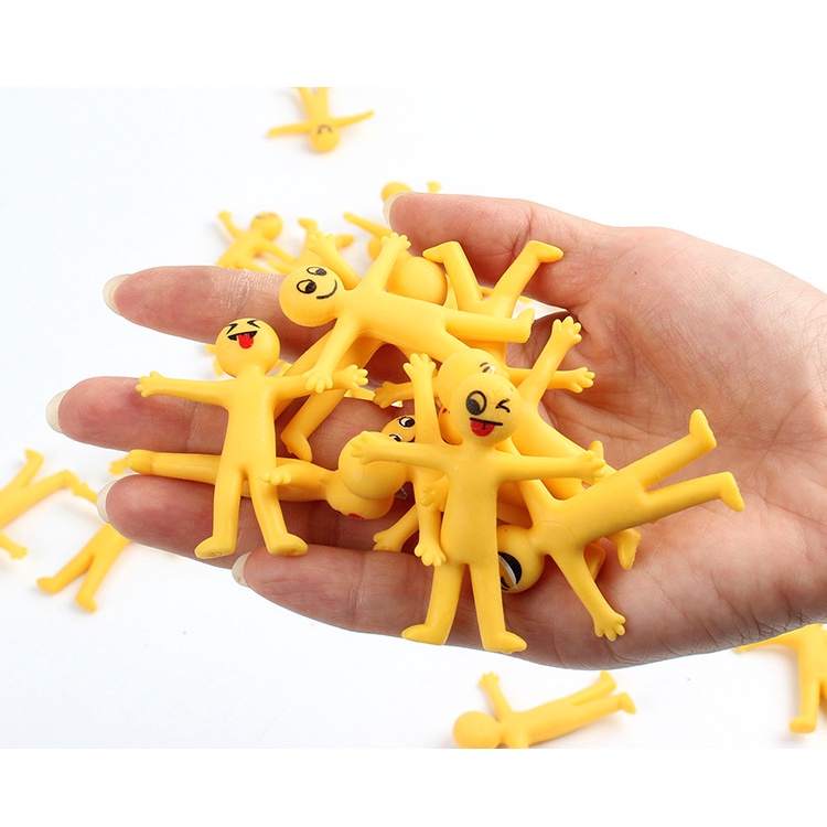 Đồ Chơi Kéo Đàn Hồi Hình Minion Màu Vàng Cho Bé