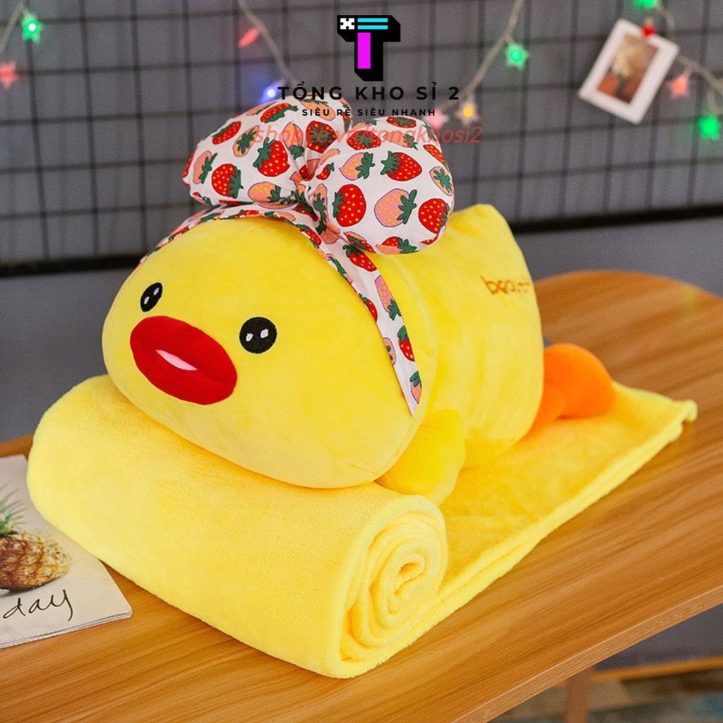 Bộ chăn gối vịt vàng siêu hot T2