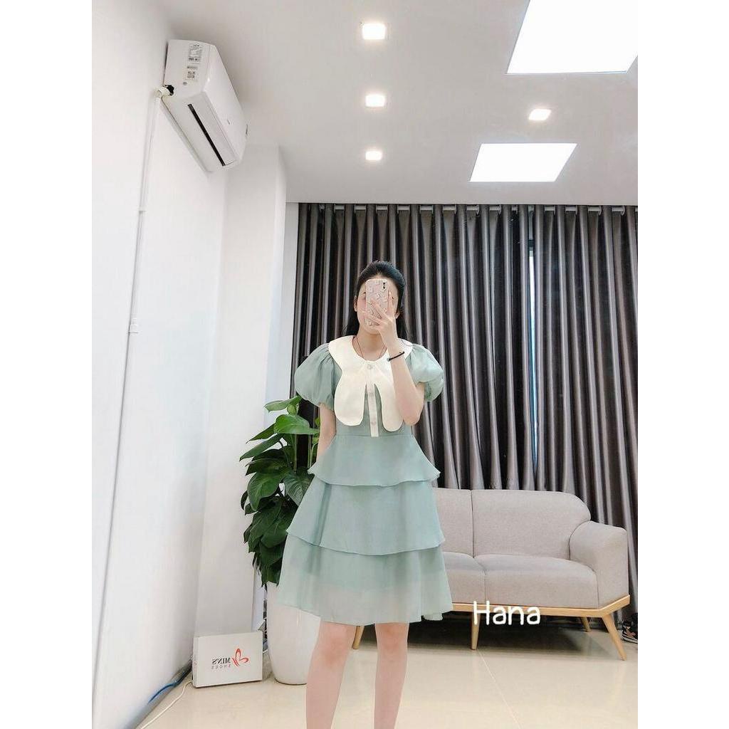 Min's Shoes - Váy Lụa Hàn Công Chúa Tay Bèo 58