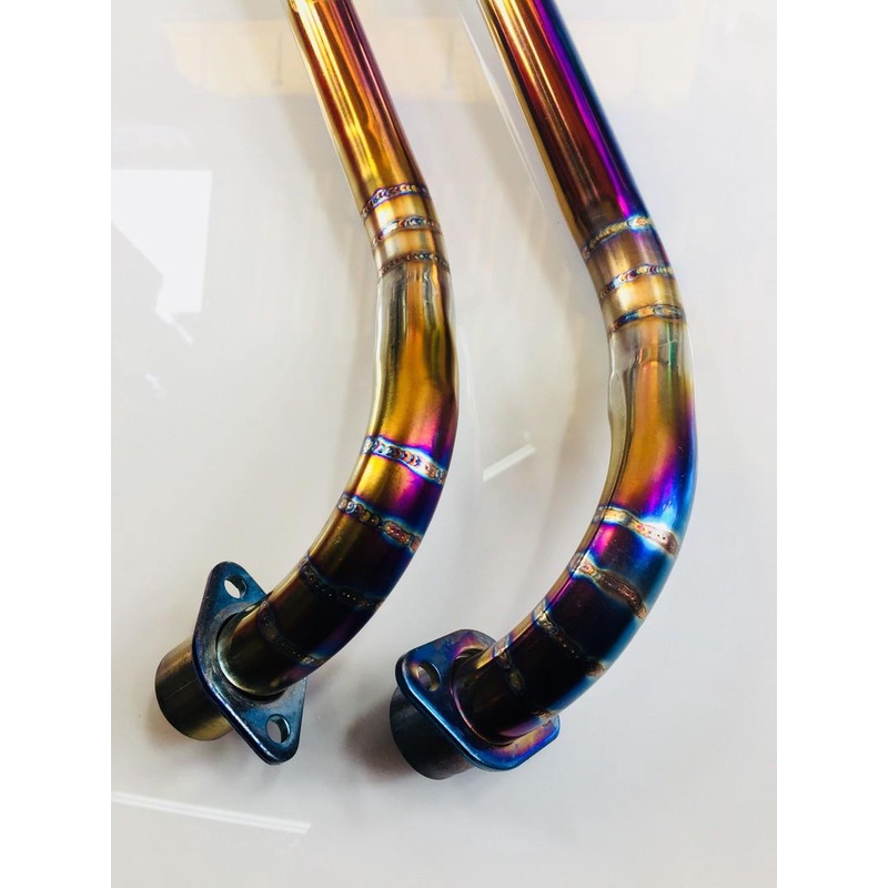 Cổ pô titan xe wave, xe Sirus
