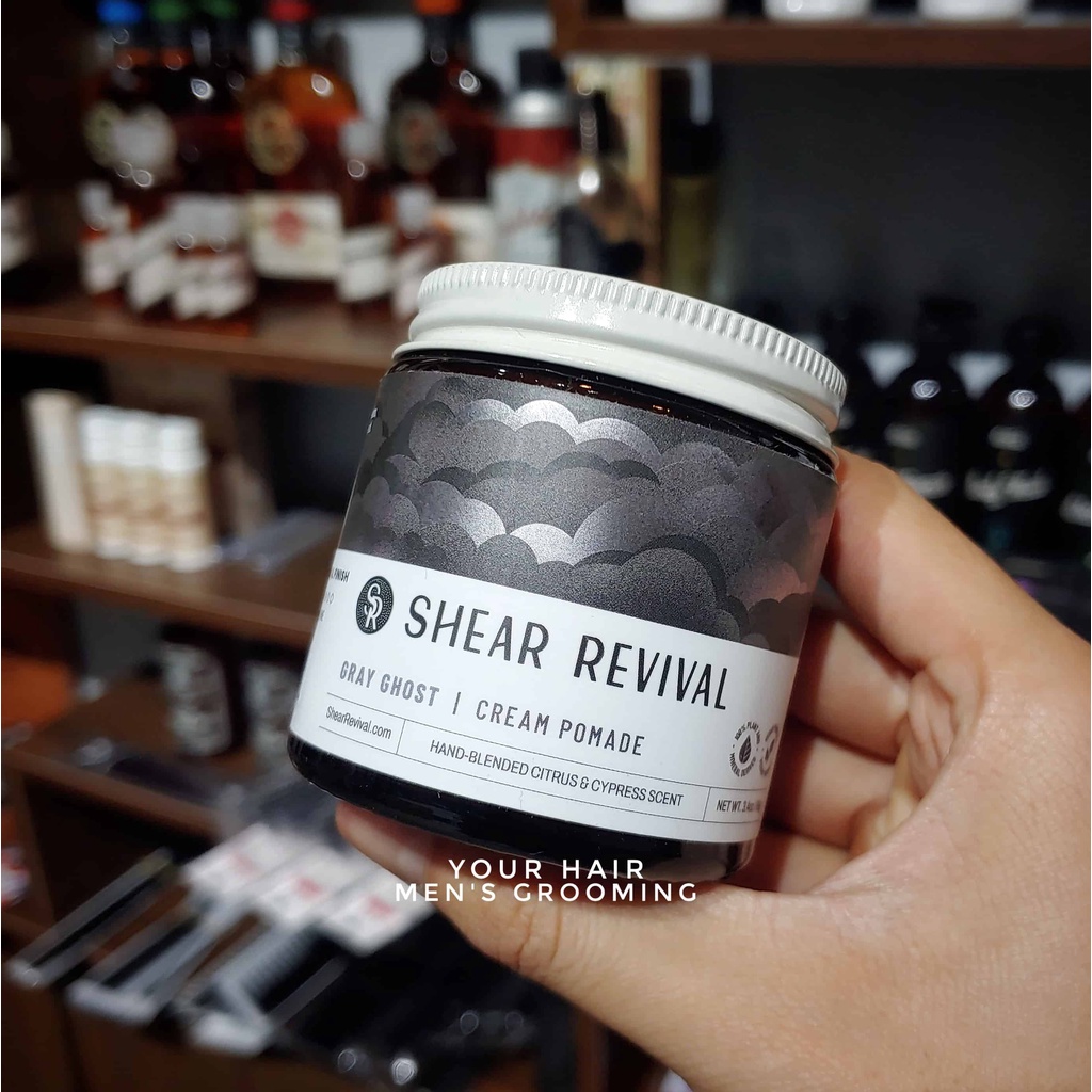 Sáp vuốt tóc Shear Revival GRAY GHOST CREAM POMADE 96g