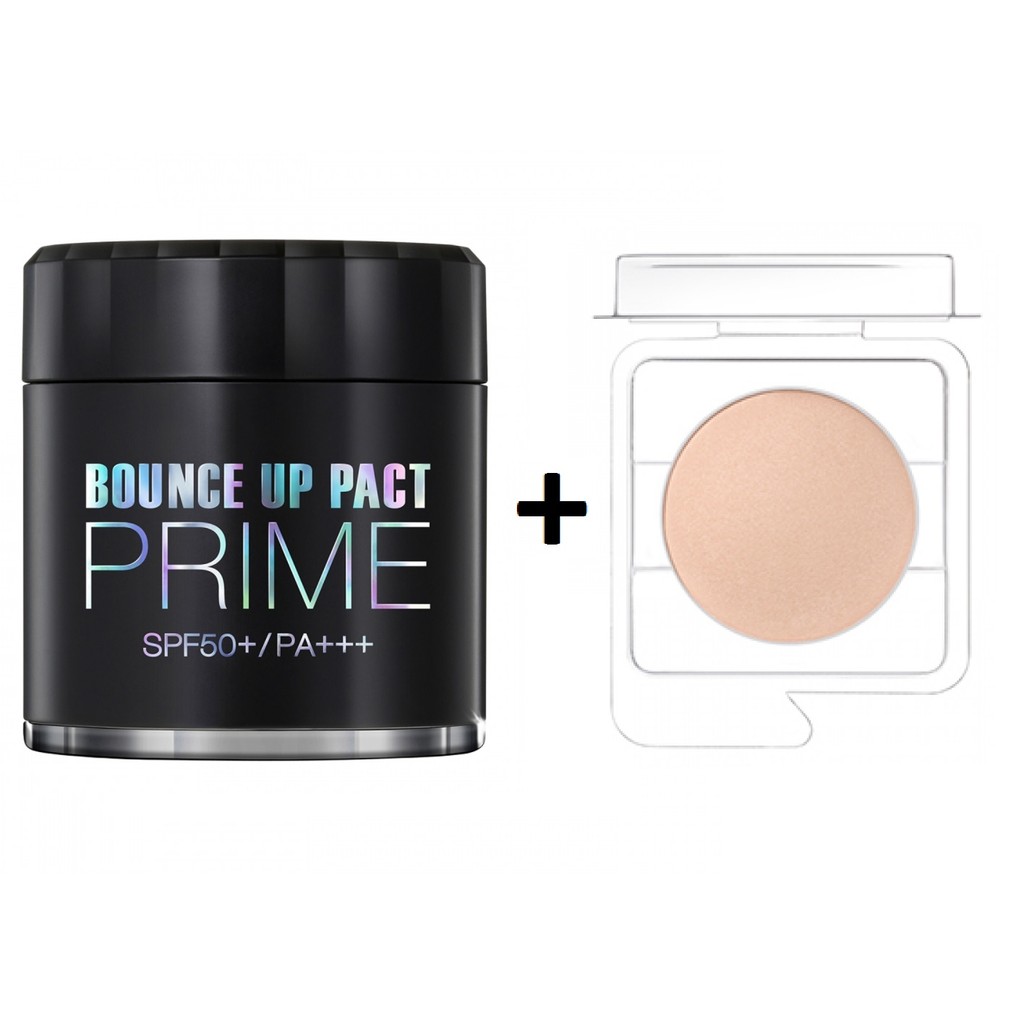 [Chosungah22] Bounce Up Pact Prime SPF 50+ PA+++ (+Refill)