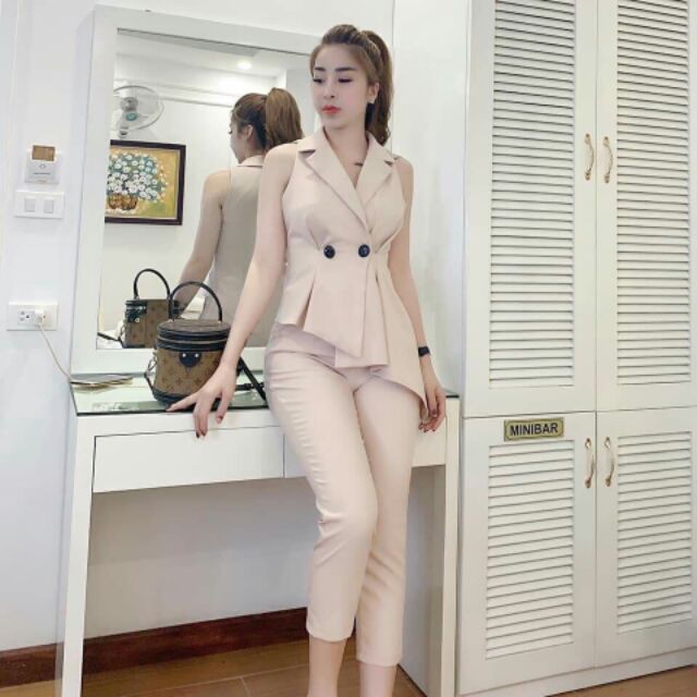 Set đồ  bộ vest kèm áo bara