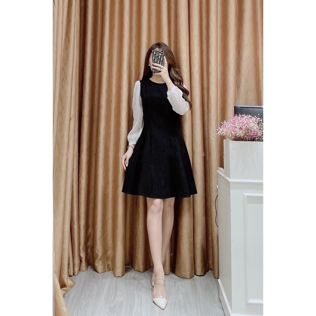 Váy thiết kế Jennifer Dress dáng xoè dự tiệc đi cưới sự kiện kỷ yếu. - Thời Trang Váy