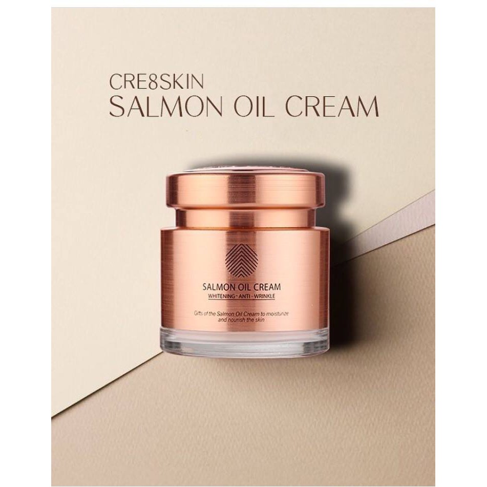 KEM CÁ HỒI /Kem dưỡng trắng da và chống lão hóa chiết xuất Cá Hồi Salmon oil cream cao cấp chuẩn Hàn