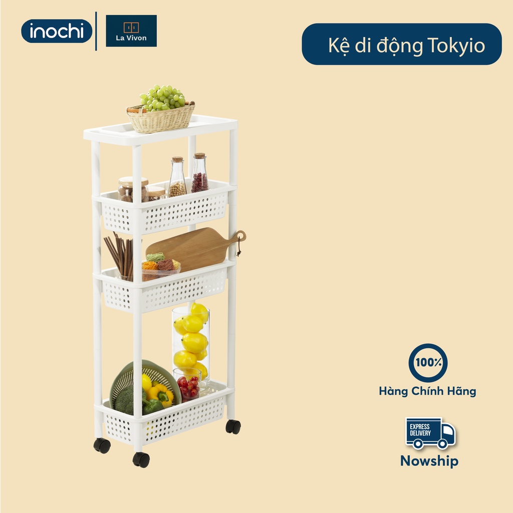 Kệ di động tiện lợi inochi, kệ gia vị, kệ mỹ phẩm, kệ đa năng inochi. FREESHIP ĐƠN HÀNG ĐẦU TIÊN. giao màu ngẫu nhiên