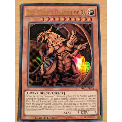 Thẻ bài YUGIOH - The Winged Dragon of Ra - LDK2-ENS03 - Ultra Rare