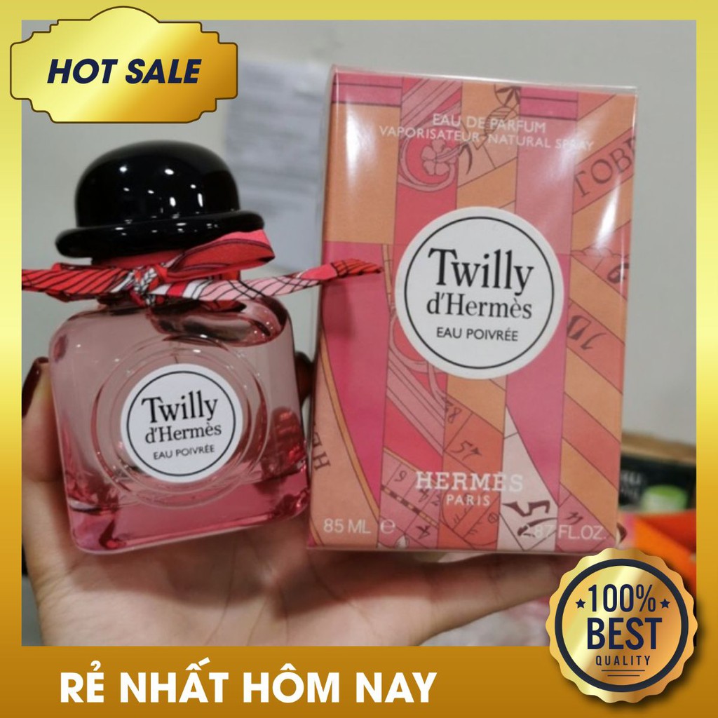 (chuẩn auth) (chuẩn auth) (chính hãng) Nước Hoa HERMES TWILLY EAU POIVREE 85ml