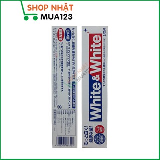 Kem Đánh Răng White & White Lion Nhật Bản 150g