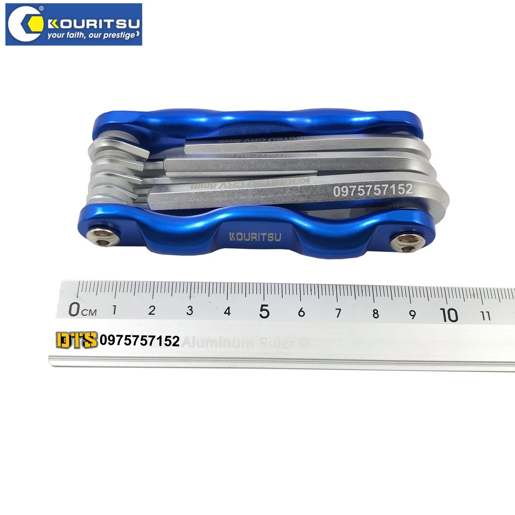 Bộ lục giác gập Nhật Bản Kouritsu M00812, Fukuoka