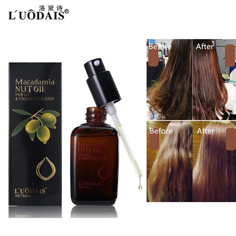 Tinh Dầu Dưỡng Tóc Maca Damia Nut Oil,Thấm vào tóc nhanh và nuôi dưỡng từ lõi tóc