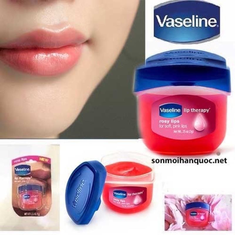 Son Sáp Dưỡng Môi Vaseline Lips Therapy USA 7g