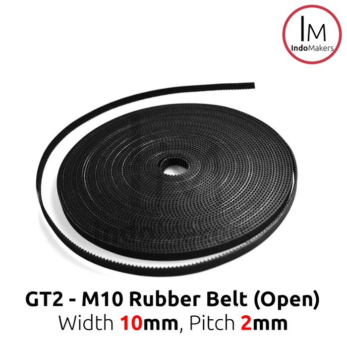 Dây Đai Cao Su Đa Năng Gt2 10mm 2mm