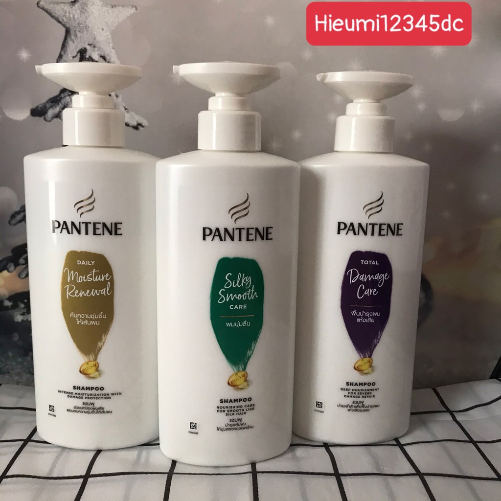 Dầu gội-xả Pantene 410ml thái lan