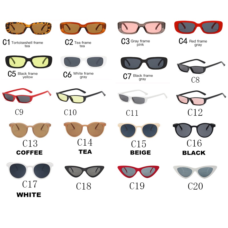 (Coupons over 11000-6000)Kính Mát Gọng Vuông Thời Trang Nữ Tính | BigBuy360 - bigbuy360.vn