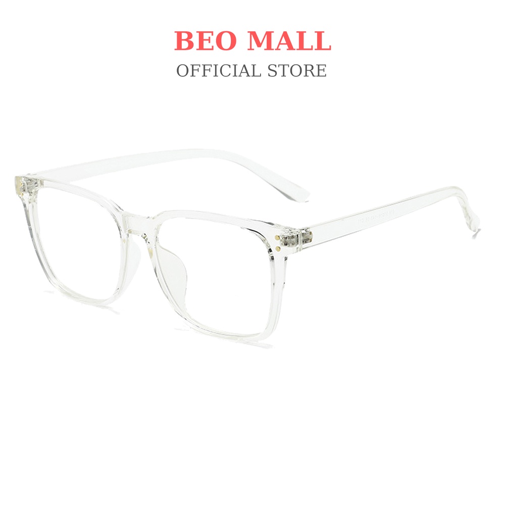 Gọng kính vuông nam BEOMALL kiểu dáng vuông mạnh mẽ phối đồ dễ phong cách sang trọng siêu bền bỉ 616
