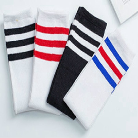 Vớ Cotton Cao Qua Gối Phong Cách Năng Động Trẻ Trung Dành Cho Nữ