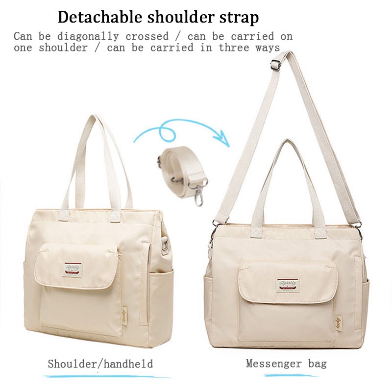 Túi đeo vai/ đeo chéo đựng máy tính xách tay 13.3 14 15.6 inch chống nước chống va đập cho nam và nữ