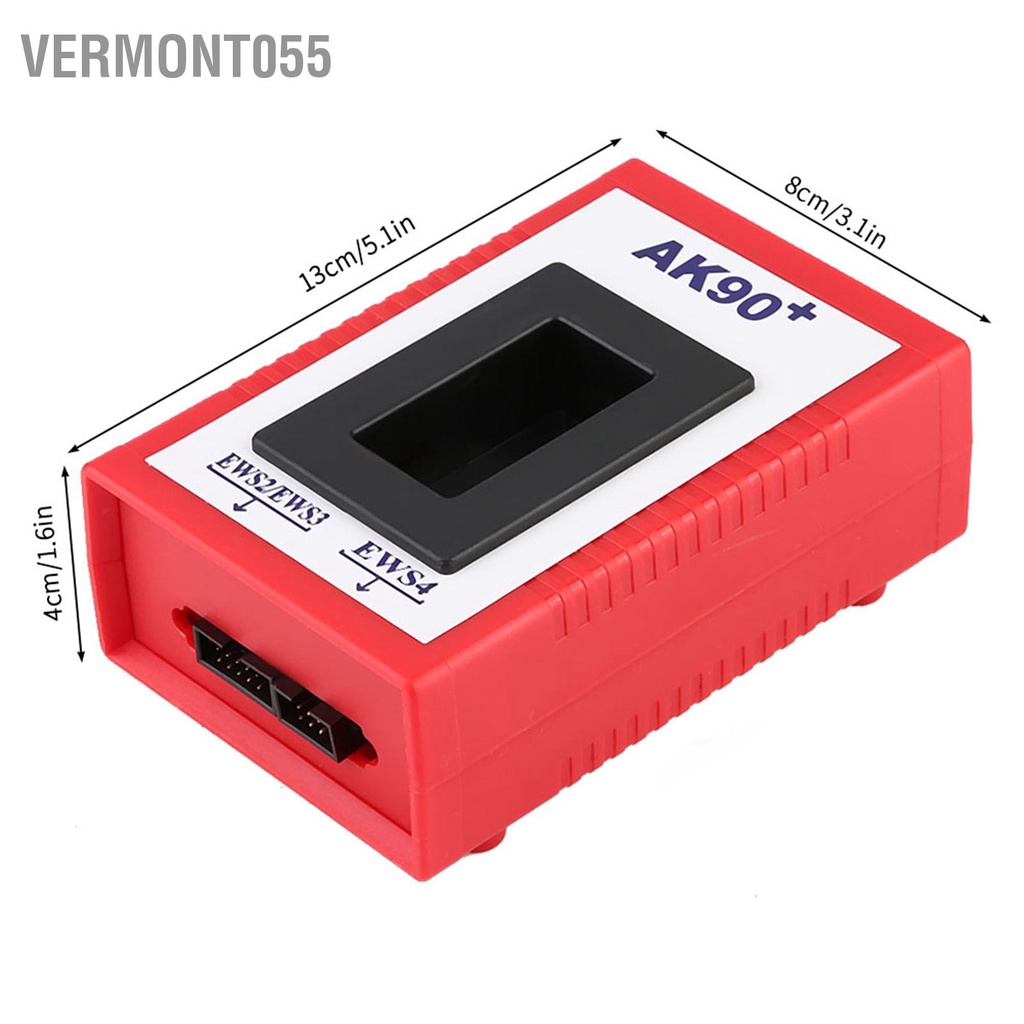 Vermont055 Công cụ chẩn đoán đối sánh AK90 + Auto Key Programmer V3.19 cho EWS KEY-PROG