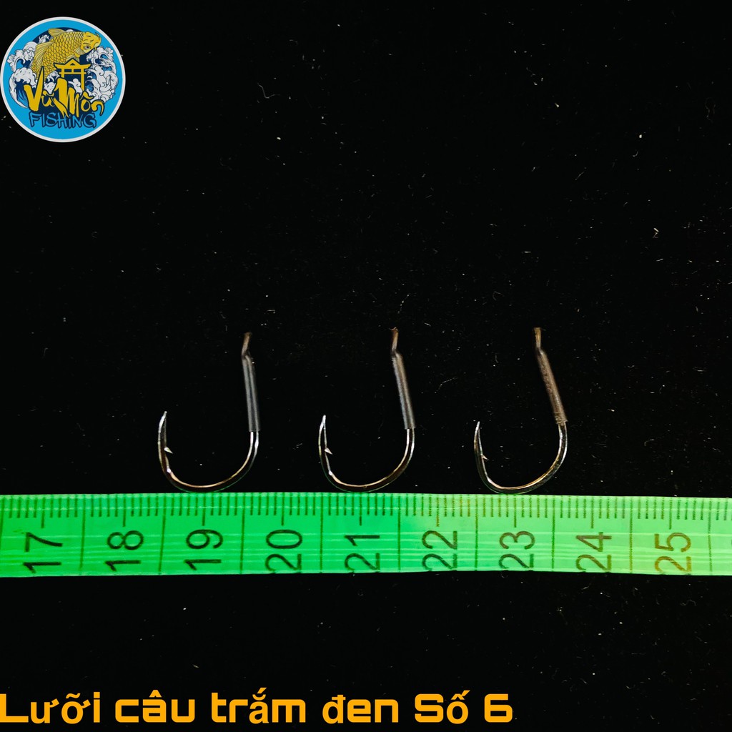 Lưỡi Câu Cá Săn Hàng Bọc Cán Siêu Cường Thuỷ Bạc | Lưỡi Câu Cá Cỡ Lớn - Vũ Môn Fishing