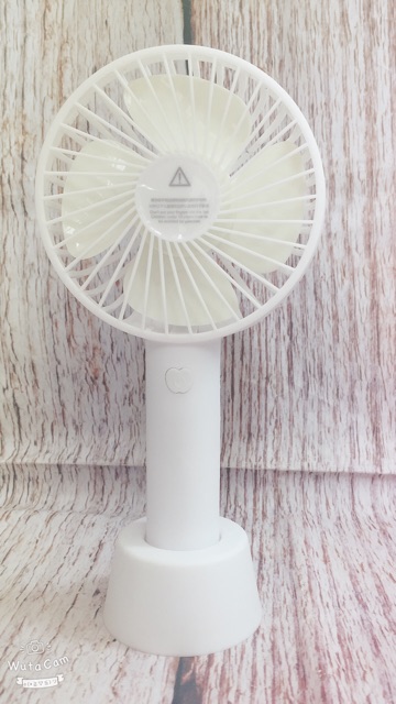 Quạt Cầm tay Mini tích điện, có đế để bàn cao cấp | BigBuy360 - bigbuy360.vn