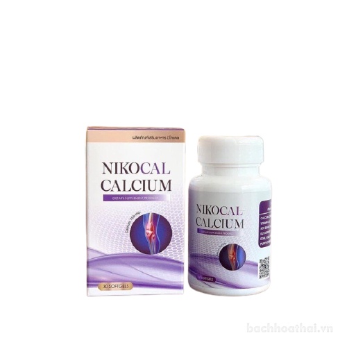 vıên uốnǥ bổ sunǥ canxi tăņg chiều cao Nikocal Calcium Thái Lan