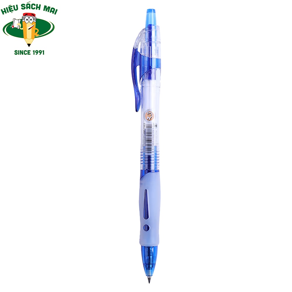 Hộp 12 cây Bút Bi Nước Béo 0.5mm Mg Gp1163 Viết Trơn Đều Mực