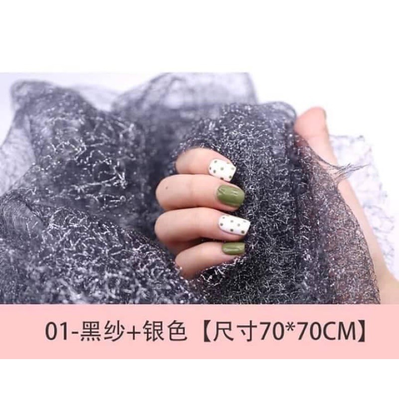 Thảm Chụp Ảnh, Ren Lưới Chụp Ảnh Nail [Thanh Vy Nail]