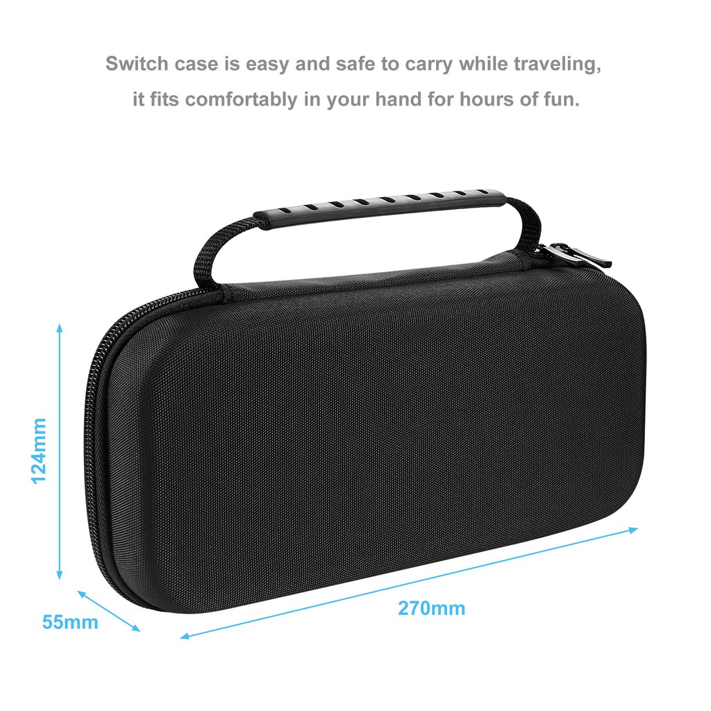 Nintendo Switch Carrying Case Hard Shell Travel Carrying Case Pouch for Switch