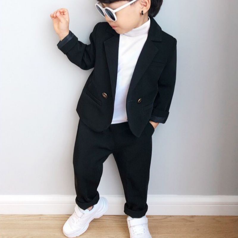 set quần áo vest cho bé trai