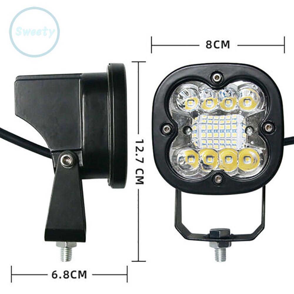 Đèn Pha Led Cho Xe Mô Tô 12-36v 60w