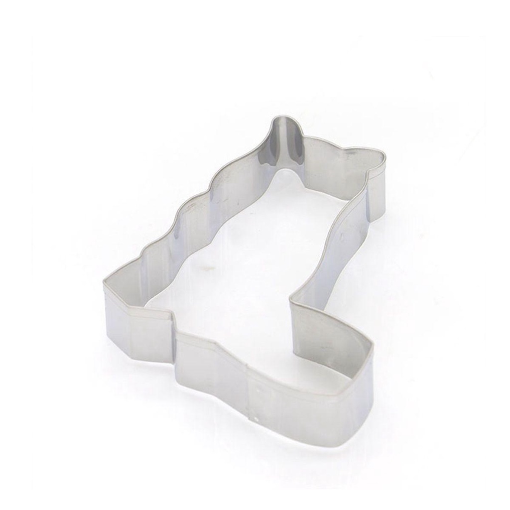 Khuôn Cắt Tạo Hình Bánh Quy Hình Mèo Bằng Thép Không Gỉ DIY