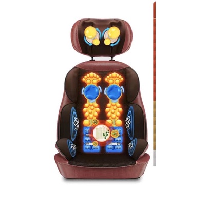 ghế nệm massage hồng ngoại Cổ lưng Mông gấp gọn