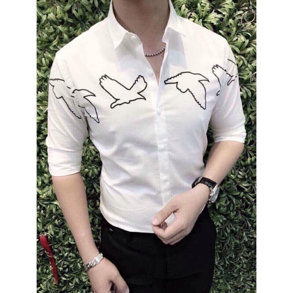 ÁO SƠ MI NAM CAO CẤP ĐẸP NHẤT (TRẮNG)