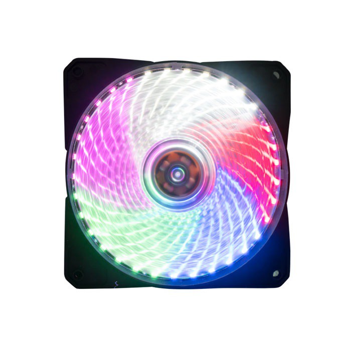 Quạt Tản Nhiệt  Gắn Case LED 33 Bóng Xanh, Đỏ, 5 Màu Full Box chính hãng