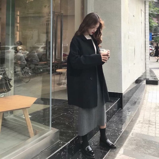 Khoác dạ ép 150k