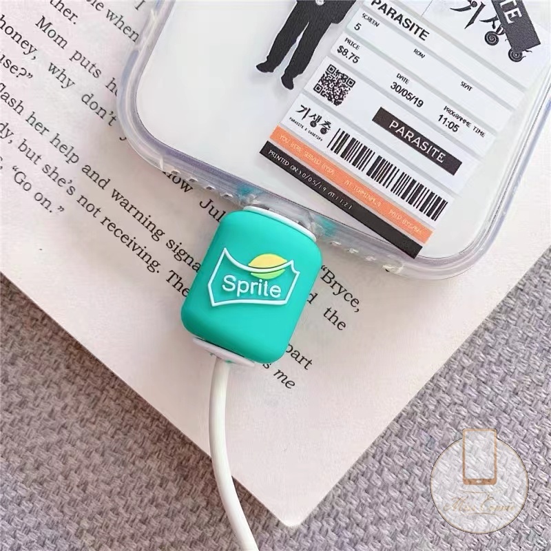 Phụ kiện bảo vệ đầu dây cáp hình dáng tùy chọn dễ thương