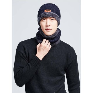 [CÓ BÁN RỜI] Combo Mũ len + Khăn chống rét cao cấp