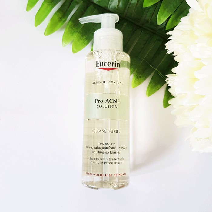 [Mã FMCGM50 - 8% đơn 250K] Gel Rửa Mặt Cho Da Dầu Mụn ProAcne Solution Cleansing Gel - Eucerin 200ml